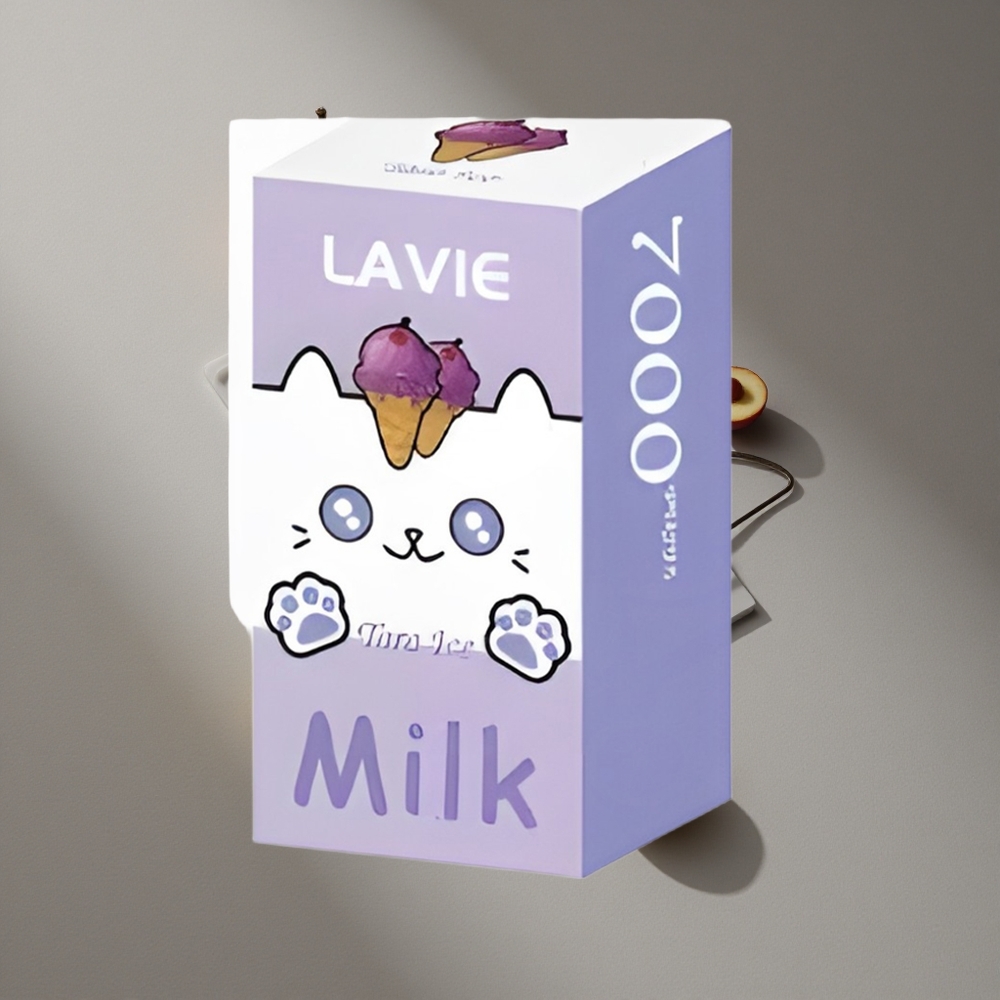 LAVIE Milk 7000 Puffs 16ML טארו קרח 600mAh