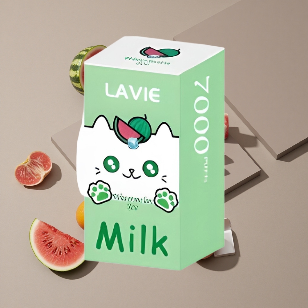 LAVIE Milk 7000 Puffs אבטיח קרח 16ML 600mAh