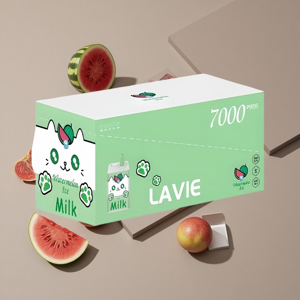 LAVIE Milk 7000 Puffs אבטיח קרח 16ML 600mAh