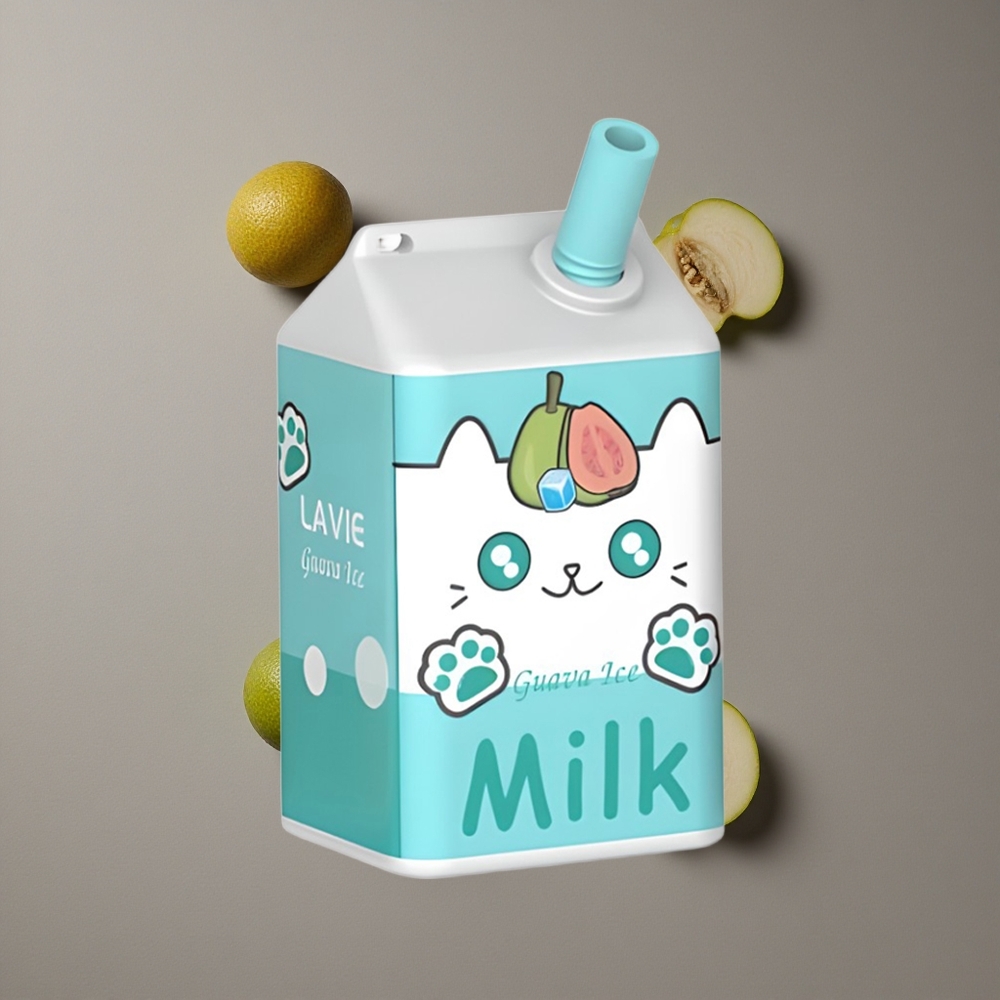 LAVIE Milk 7000 Puffs גויאבה קרח 16ML 600mAh