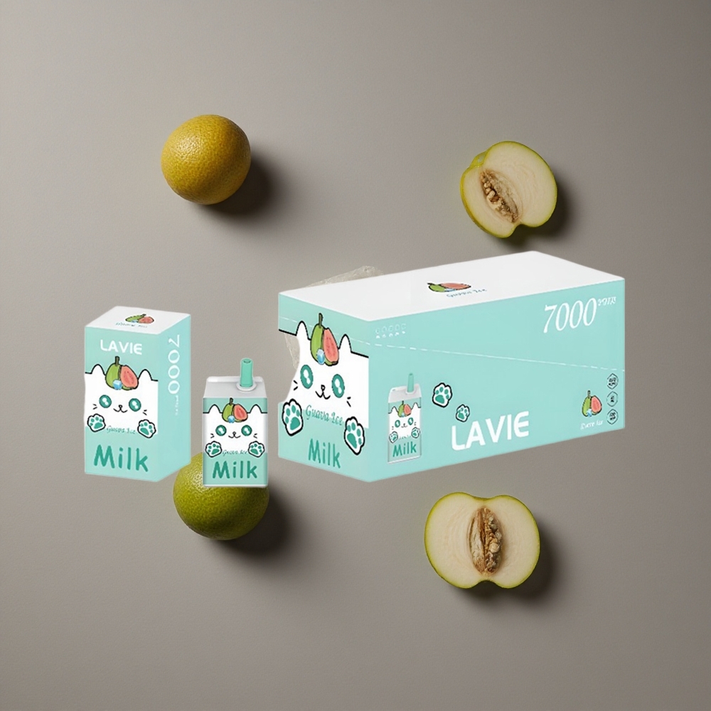 LAVIE Milk 7000 Puffs גויאבה קרח 16ML 600mAh