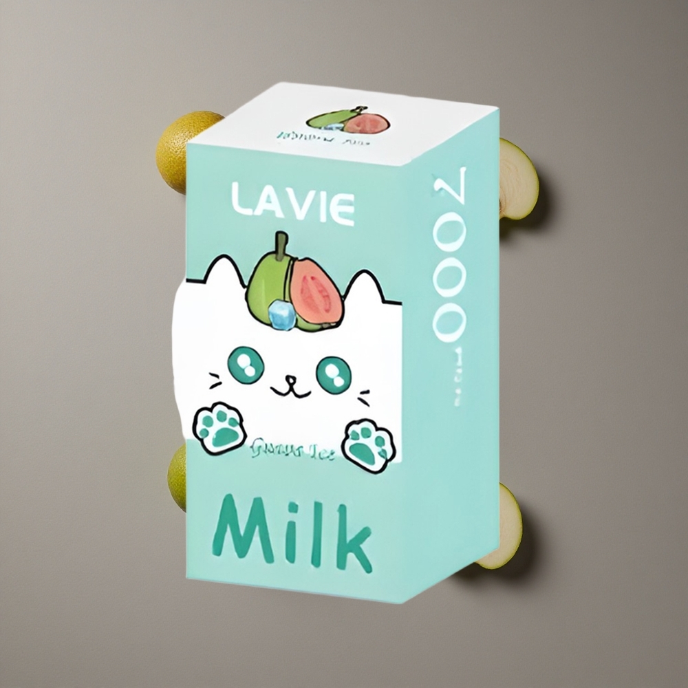LAVIE Milk 7000 Puffs גויאבה קרח 16ML 600mAh