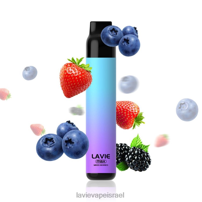 LAVIE Vape Israel - LAVIE BAR 5000 שאיפות - מקסימום פירות יער מעורבים 8DBZL281