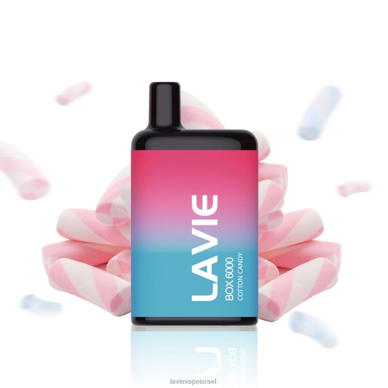 LAVIE Vape Israel - LAVIE BOX 6000 שאיפות צמר גפן מתוק 8DBZL206