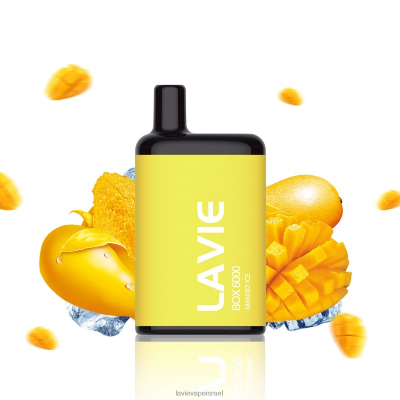 LAVIE Vape Israel - LAVIE BOX 6000 שאיפות קרח מנגו 8DBZL201