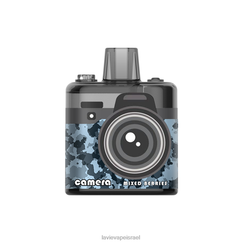 LAVIE Vape Israel - LAVIE Camera 8000 שאיפות פירות יער מעורבים 8DBZL166