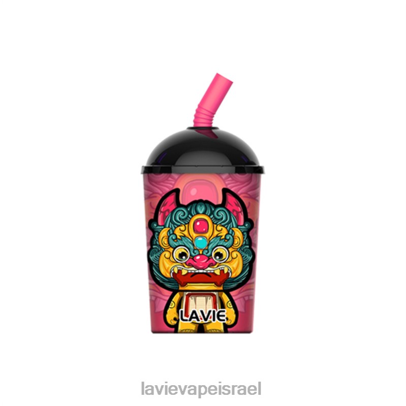 LAVIE Vape Israel - LAVIE Max Cup 8000 שאיפות קרח תות מנגו 8DBZL266