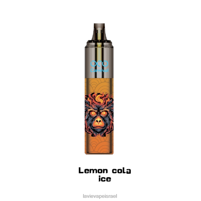 LAVIE Vape Israel - LAVIE OCO קרנבל 10000 שאיפות קרח קולה לימון 8DBZL351