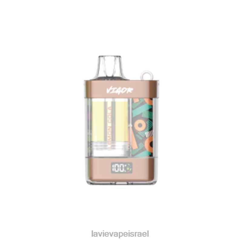 LAVIE Vape Israel - LAVIE VIGOR 15000 שאיפות קולה לימון 8DBZL6