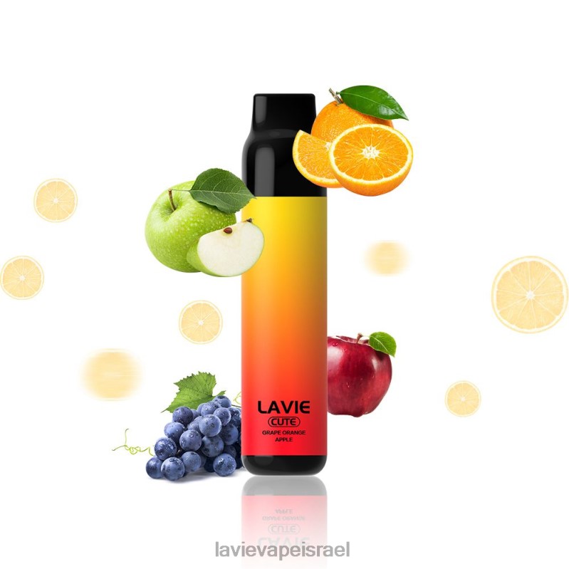 LAVIE Vape Price - LAVIE BAR 3000 שאיפות תפוח תפוז ענבים 8DBZL288