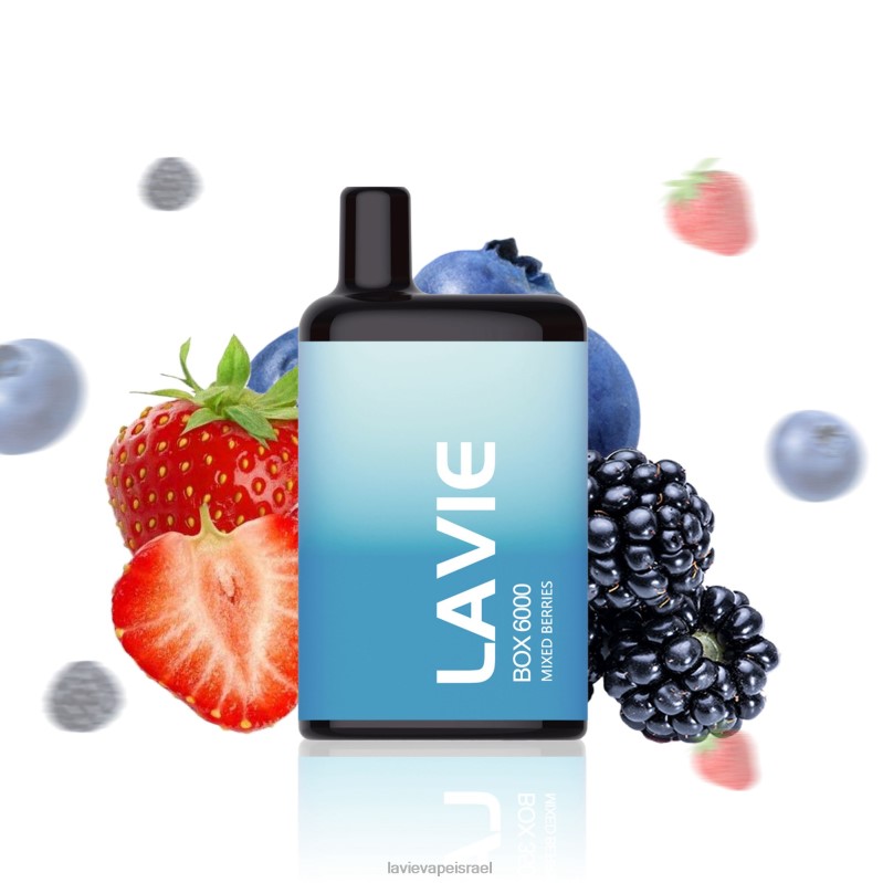 LAVIE Vape Price - LAVIE BOX 6000 שאיפות פירות יער מעורבים 8DBZL203