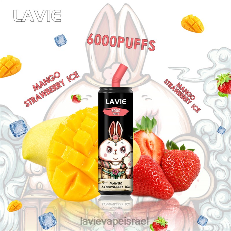 LAVIE Vape Price - LAVIE Coke BAR 6000 שאיפות קרח תות מנגו 8DBZL273