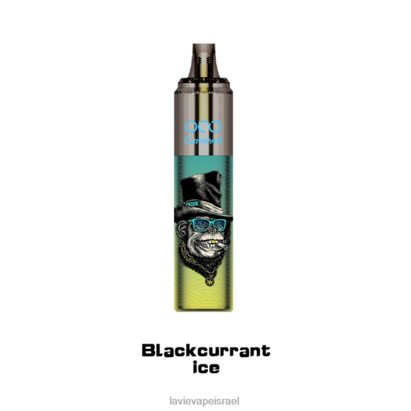 LAVIE Vape Price - LAVIE OCO קרנבל 10000 שאיפות קרח דומדמניות שחורות 8DBZL348
