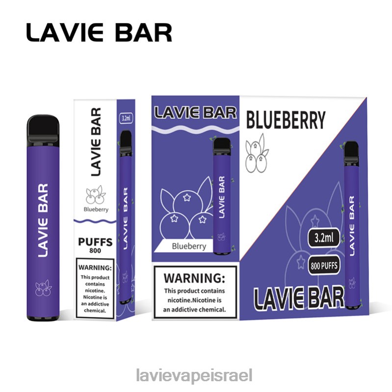 LAVIE Vape Reddit - LAVIE BAR 800 שאיפות קרח אוכמניות 8DBZL310