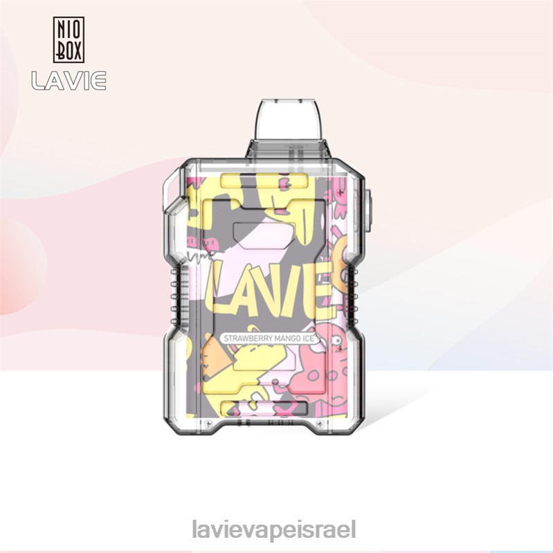 LAVIE Vape Reddit - LAVIE NIO BOX 9000 שאיפות קרח מנגו תות 8DBZL190