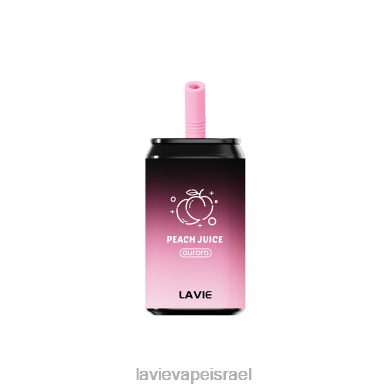 LAVIE Vape Review - LAVIE Aurora 11000 שאיפות מיץ אפרסקים 8DBZL144