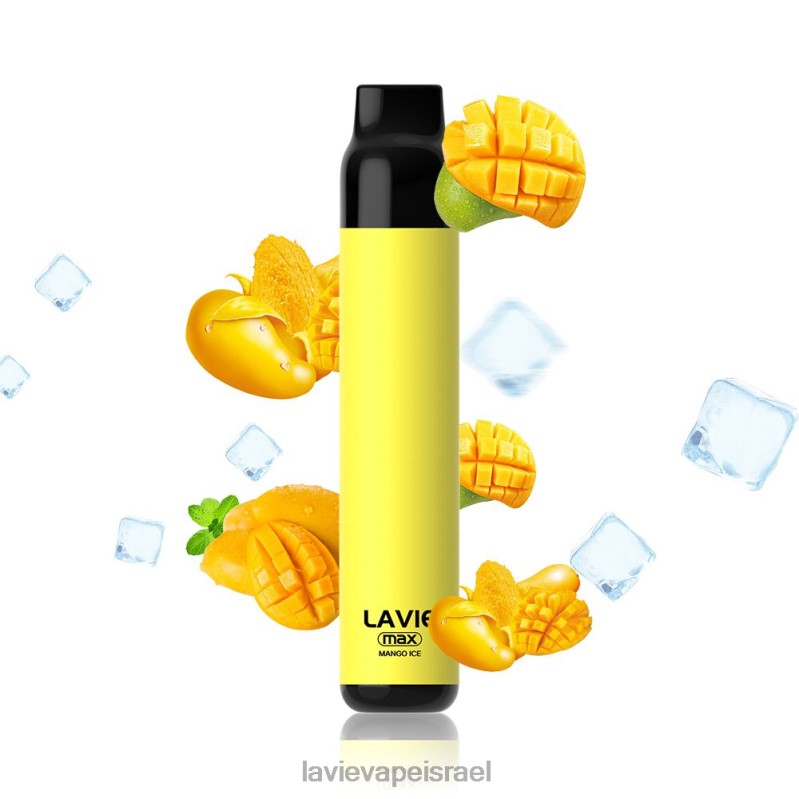 LAVIE Vape Review - LAVIE BAR 5000 שאיפות - מקסימום קרח מנגו 8DBZL279