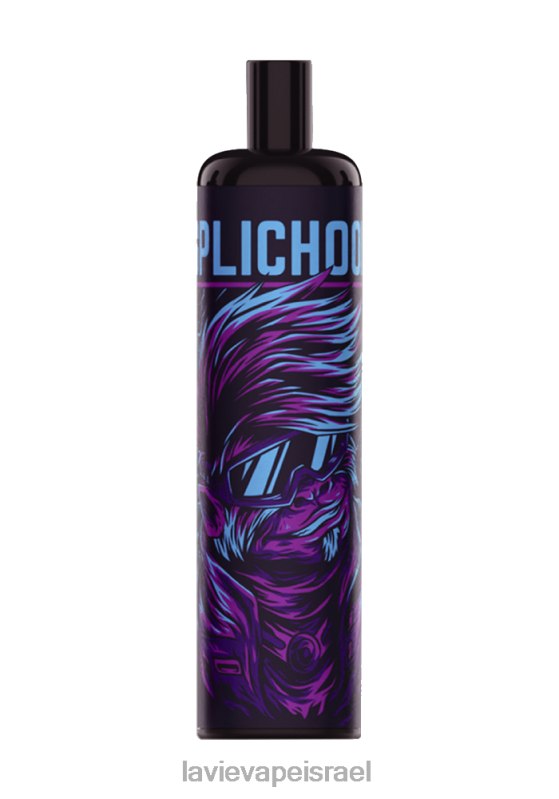 LAVIE Vape Review - LAVIE COLOUR BAR 5000 שאיפות - אנרגיה קרח ענבים 8DBZL339