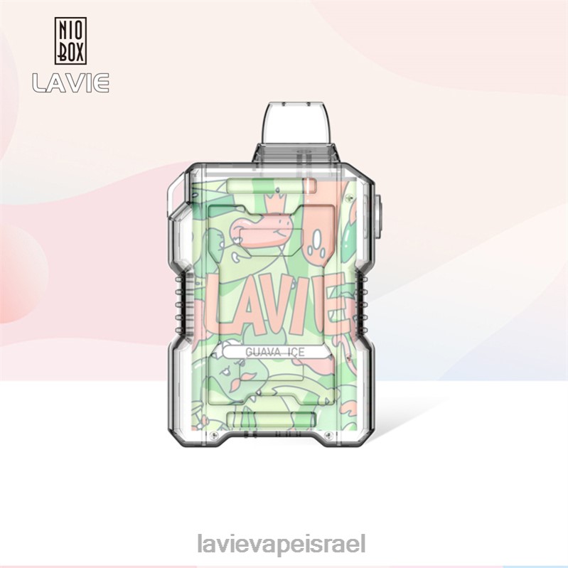 LAVIE Vape Review - LAVIE NIO BOX 9000 שאיפות קרח גויאבה 8DBZL194