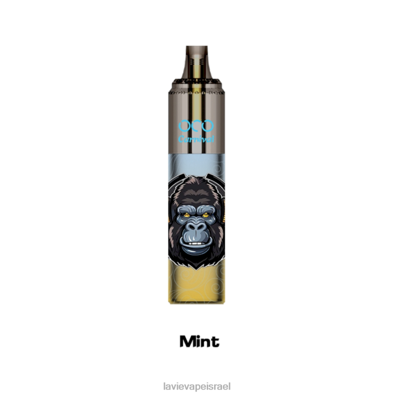 LAVIE Vape Review - LAVIE OCO קרנבל 10000 שאיפות מֶנטָה 8DBZL354