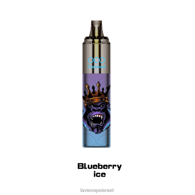 LAVIE Vape Review - LAVIE OCO קרנבל 10000 שאיפות קרח אוכמניות 8DBZL349