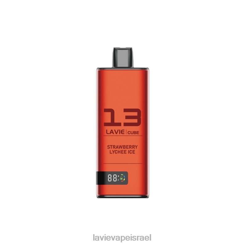 LAVIE יִשְׂרָאֵל - LAVIE Cube 20000 שאיפות קרח ליצי תות 8DBZL47