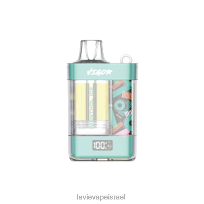 LAVIE יִשְׂרָאֵל - LAVIE VIGOR 15000 שאיפות קרח מנטול 8DBZL2