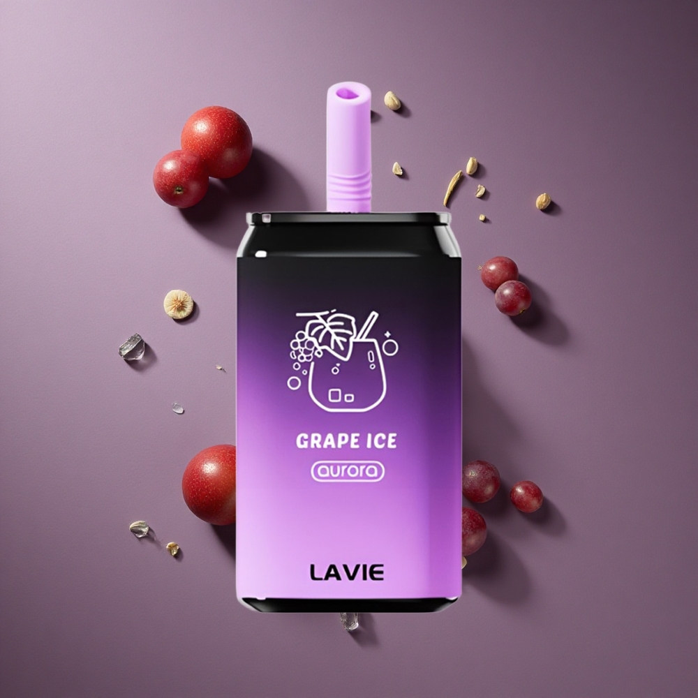 Lavie Aurora 11000 Puffs 22ML גלידה ענבים