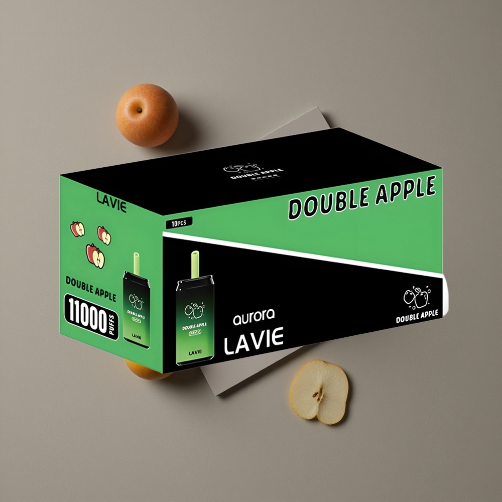 Lavie Aurora 11000 Puffs 22ML תפוח כפול