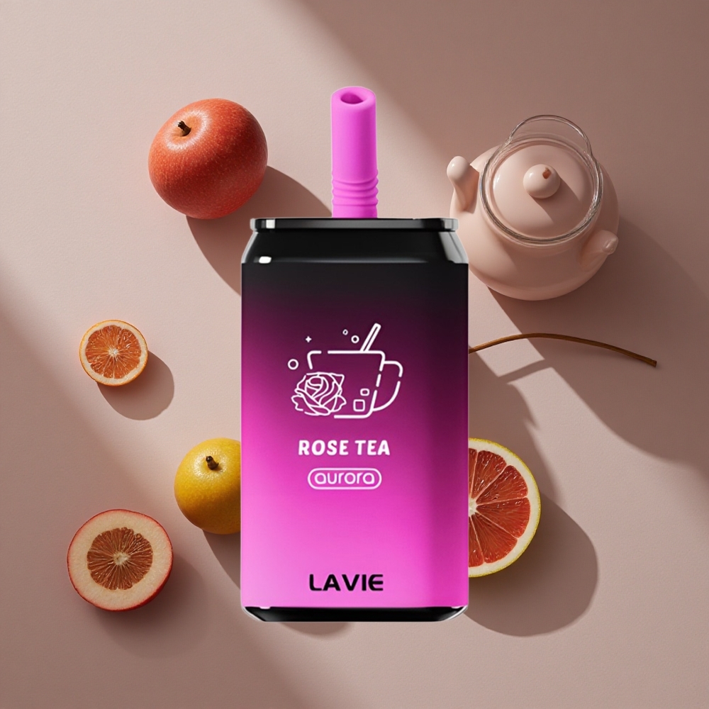 Lavie Aurora 11000 Puffs 22מל תה ורד