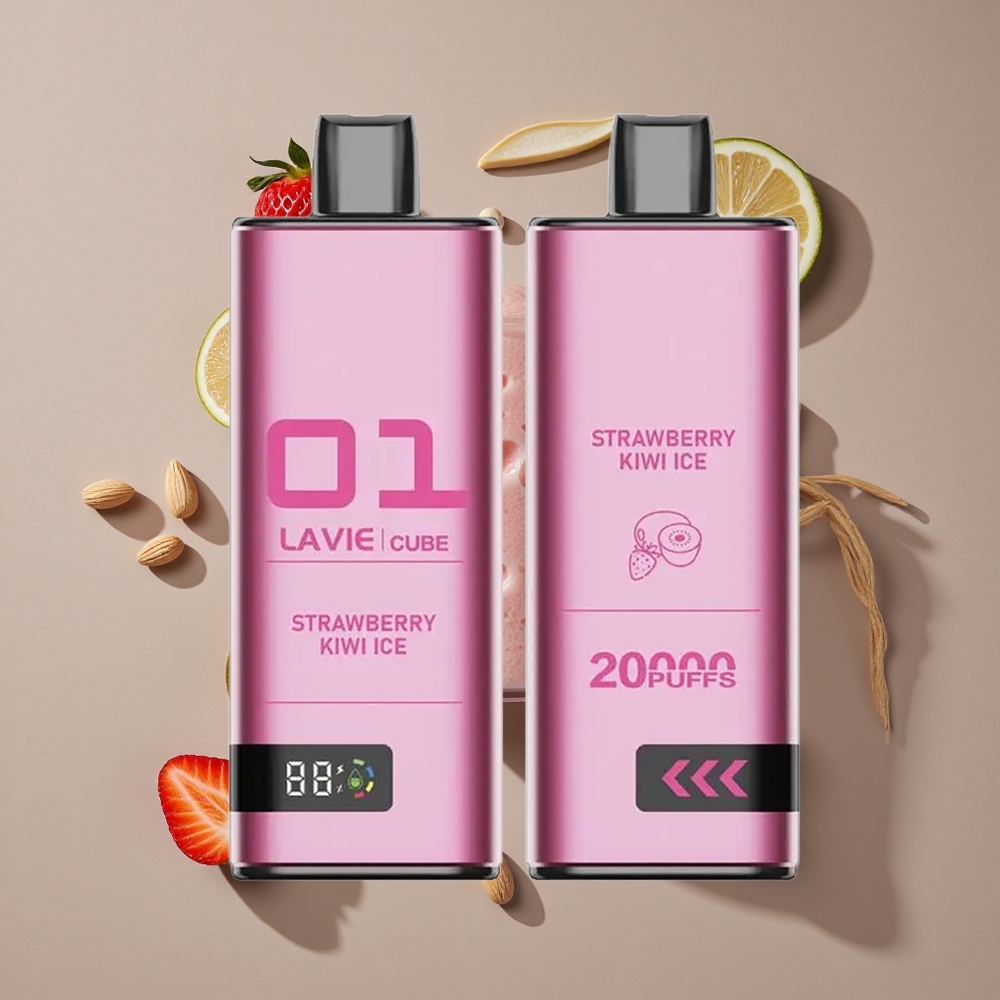 Lavie Cube 20000 Puffs 28 מיליליטר תות קיווי קרח