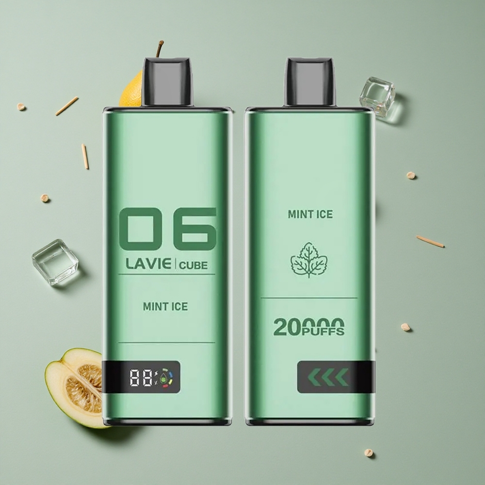 Lavie Cube 20000 Puffs מסיר עשן נעץ מנטה