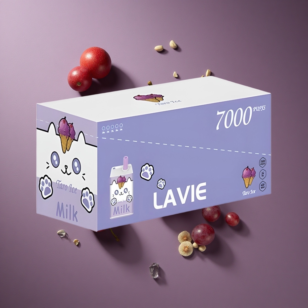 Lavie Milk 7000 Puffs 16ML ענבים קרח