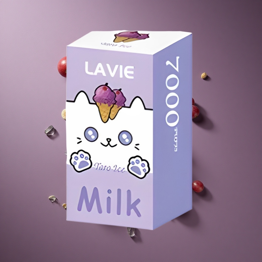 Lavie Milk 7000 Puffs 16ML ענבים קרח
