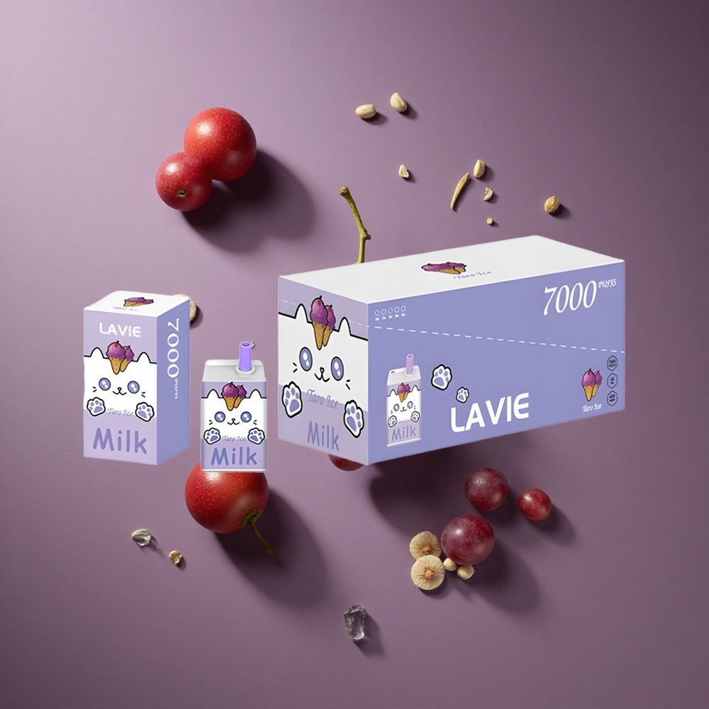Lavie Milk 7000 Puffs 16ML ענבים קרח
