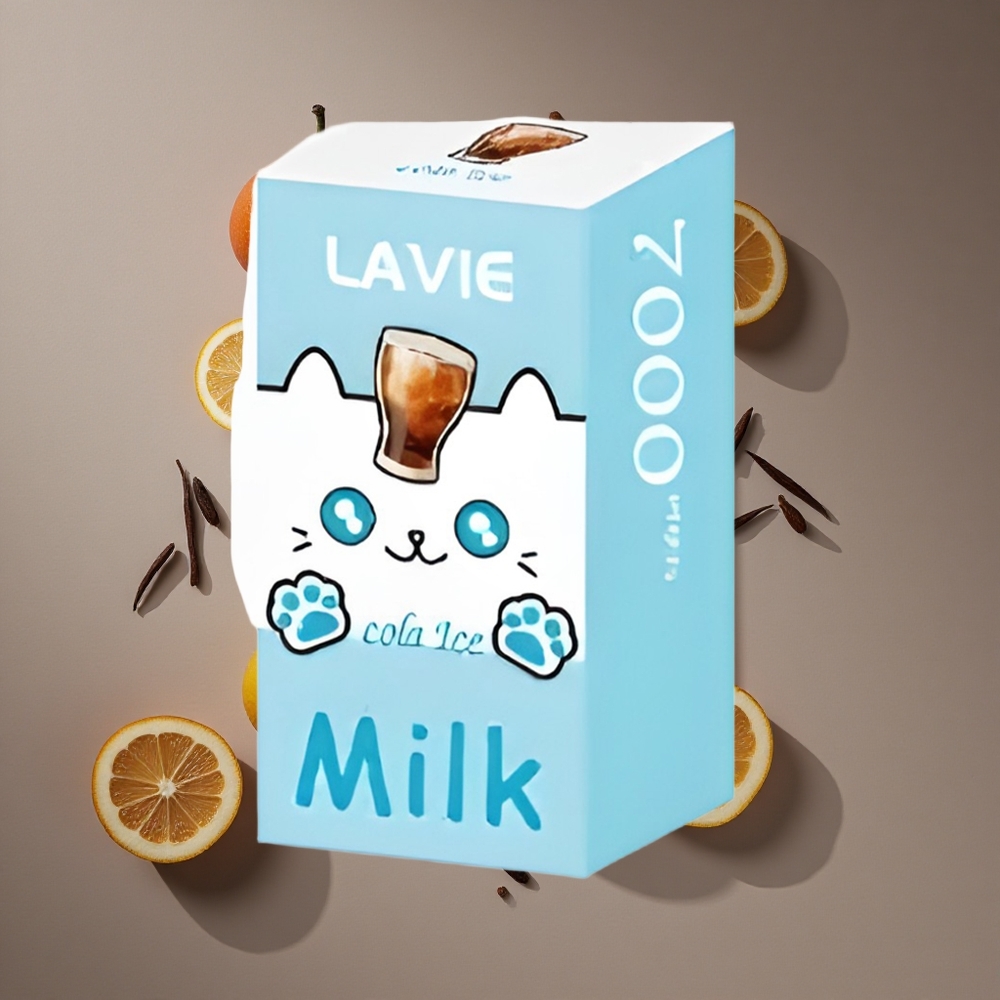 Lavie Milk 7000 Puffs 16ML קולה קרח