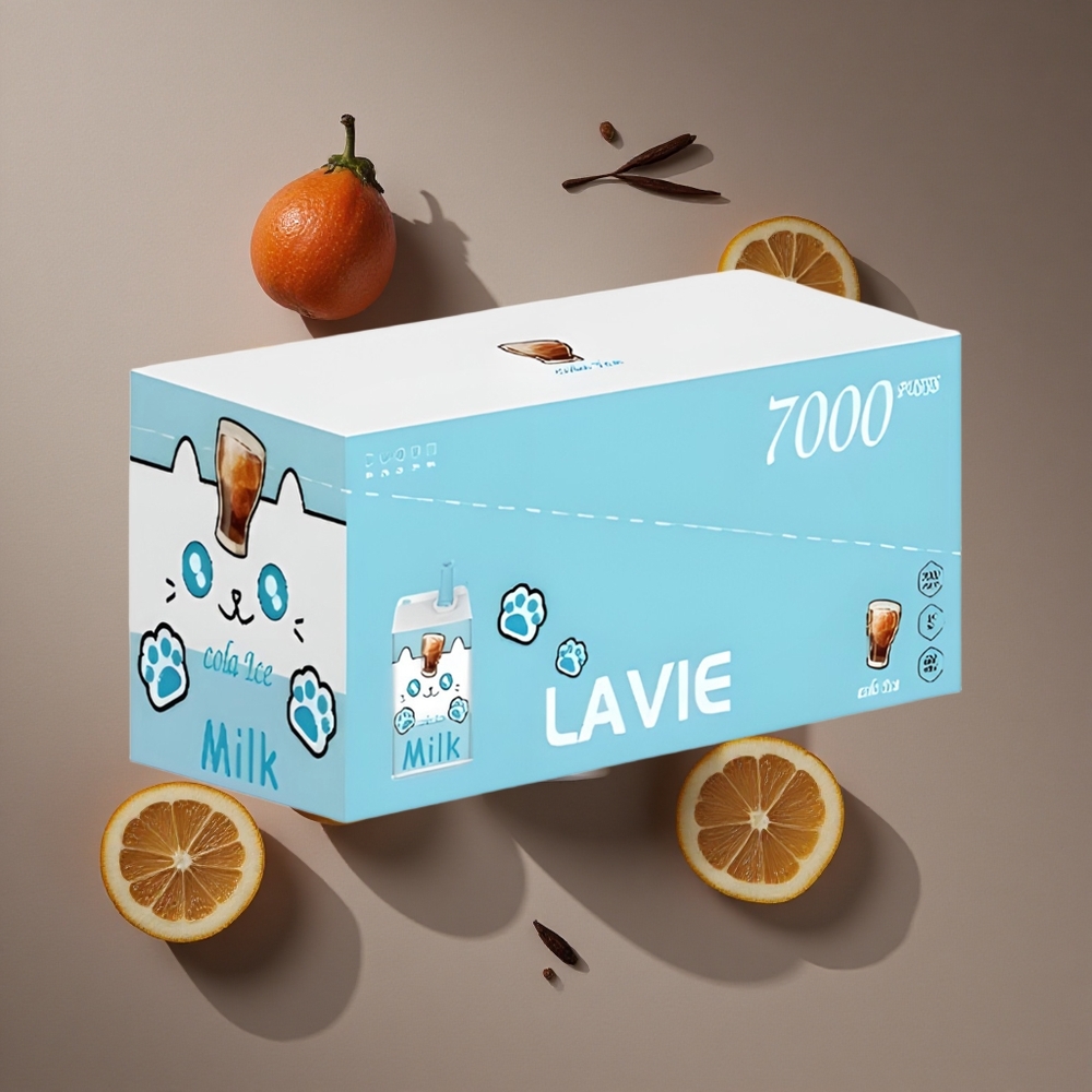 Lavie Milk 7000 Puffs 16ML קולה קרח