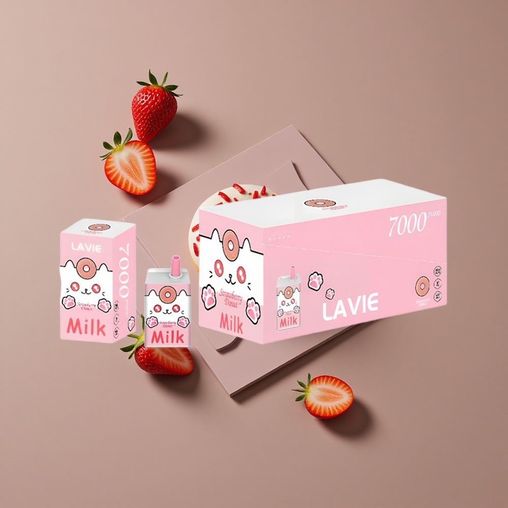 Lavie Milk 7000 Puffs 16ML תות דונאט