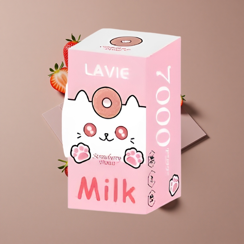 Lavie Milk 7000 Puffs 16ML תות דונאט