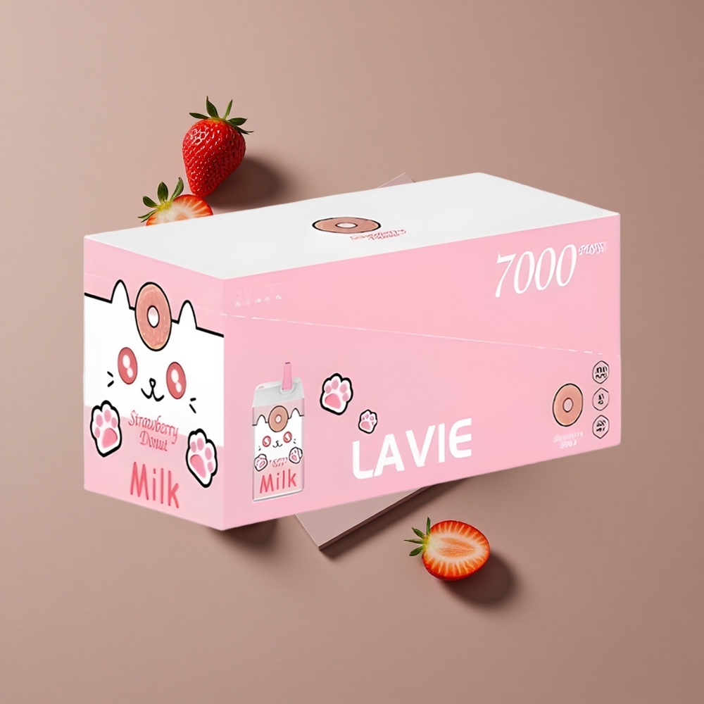 Lavie Milk 7000 Puffs 16ML תות דונאט