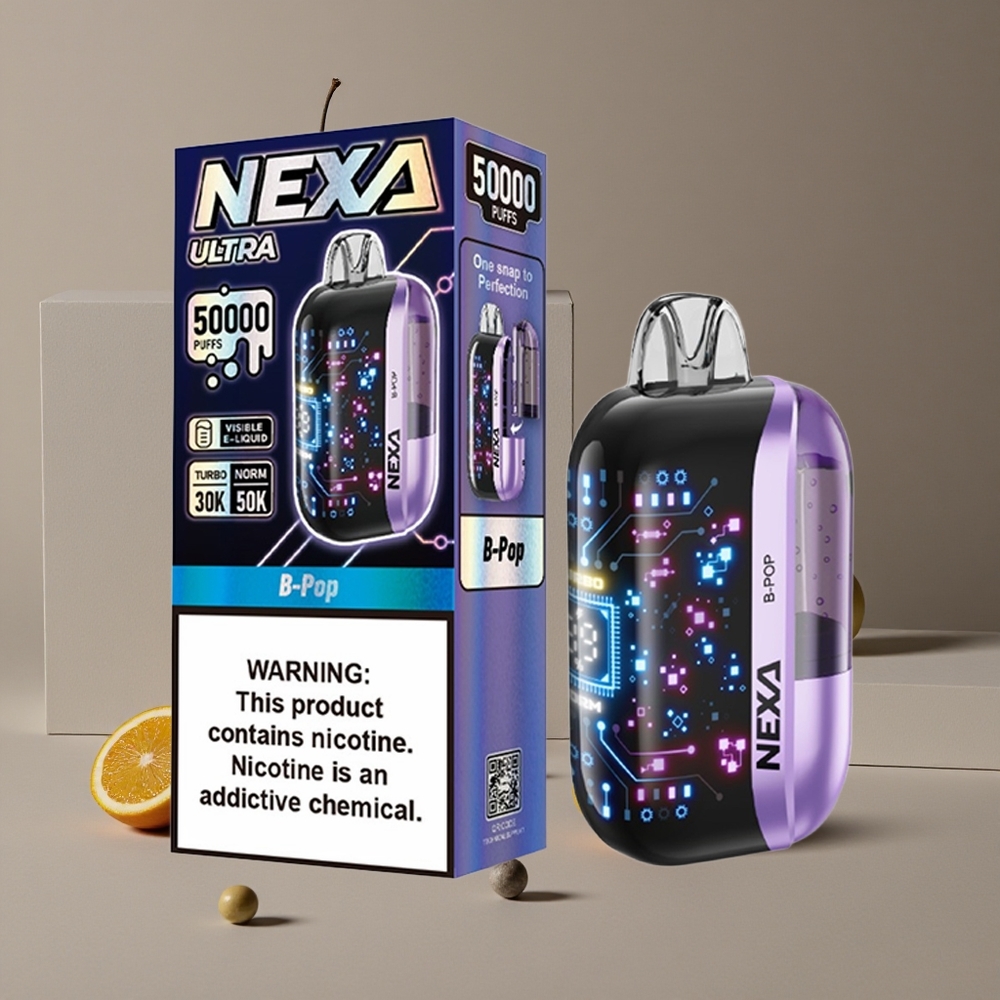 NEXA Ultra 50K וייפ חד פעמי - 20מ\ל טעון מראש 50000 שאיפות