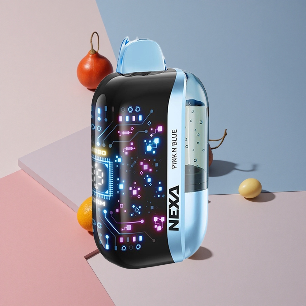 NEXA Ultra 50K וייפ חד פעמי 20 מל טעון מראש 5 ניקוטין Pink N Blue