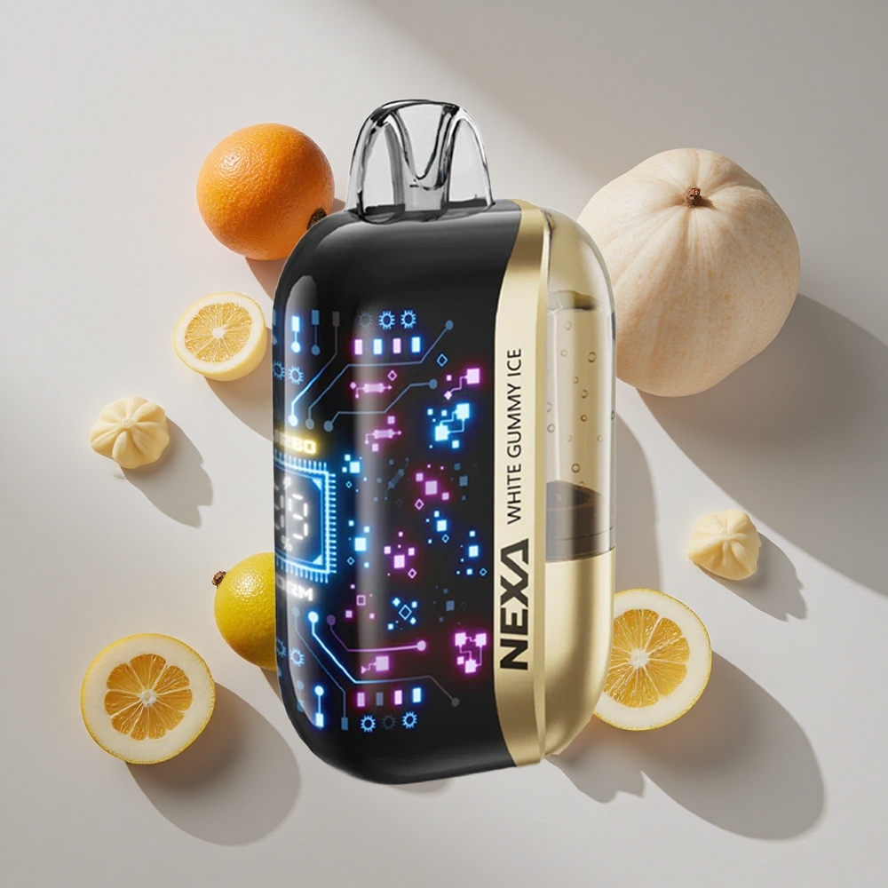 NEXA Ultra 50K סוללה 800mah גומי לבן