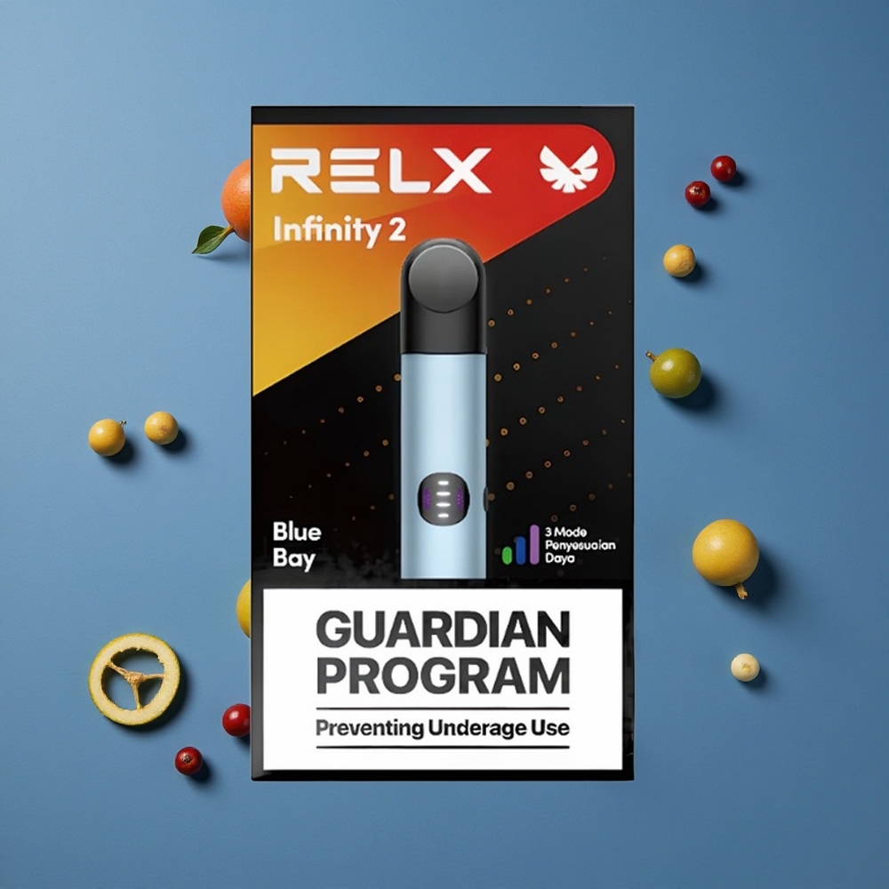 RELX Infinity 2 Vape Device כחול עם 19 מ\ל ו-650 שאיפות