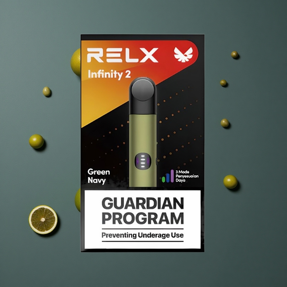 RELX Infinity 2 סוללה 440mAh ירוק-כחול