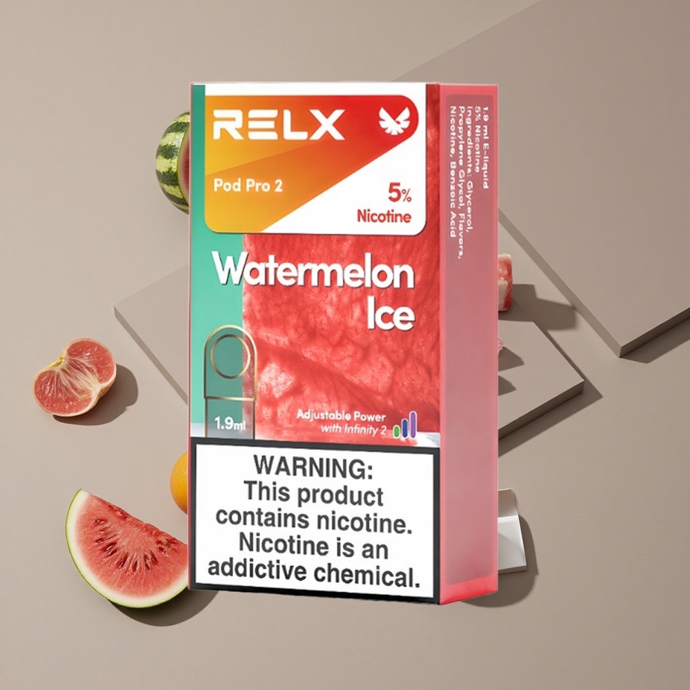 RELX Pod Pro 2 אבטיח קר 5 ניקוטין 600 Puffs