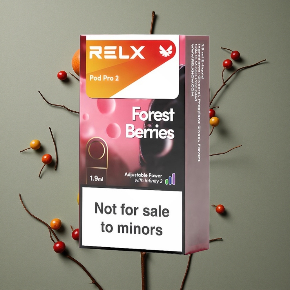 RELX Pod Pro 2 יער פירות 0 ניקוטין 600 מחזורי אידוי