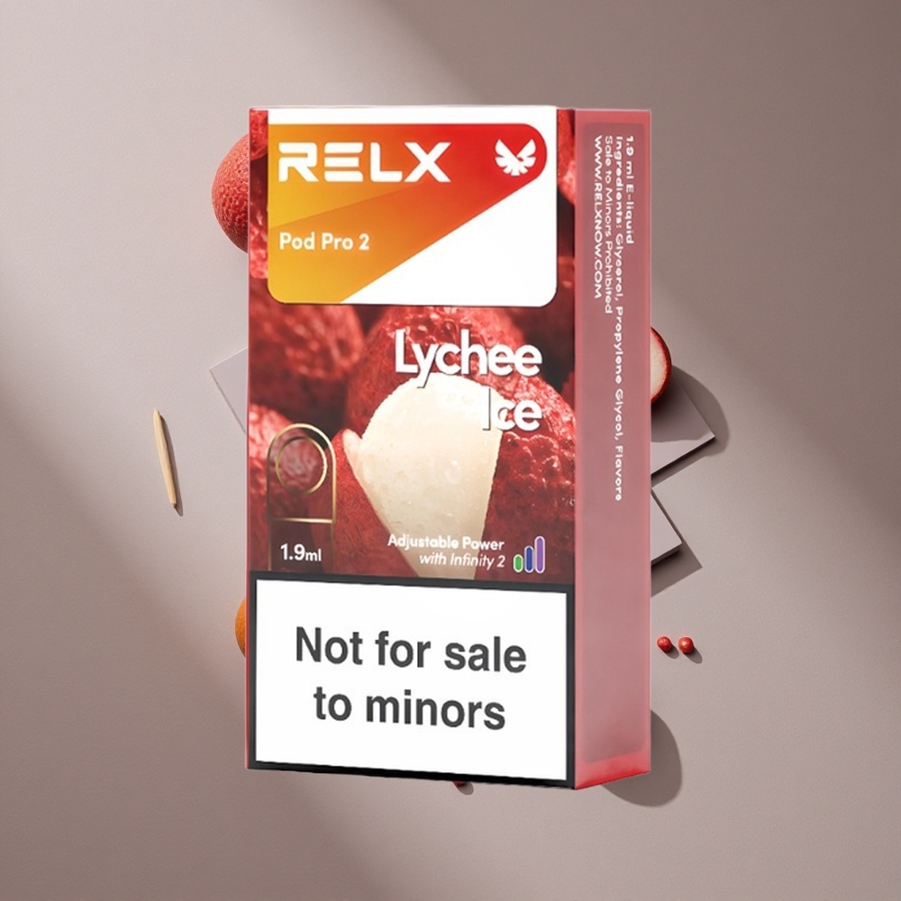 RELX Pod Pro 2 ליצי קרח 0 ניקוטין 600 Puffs