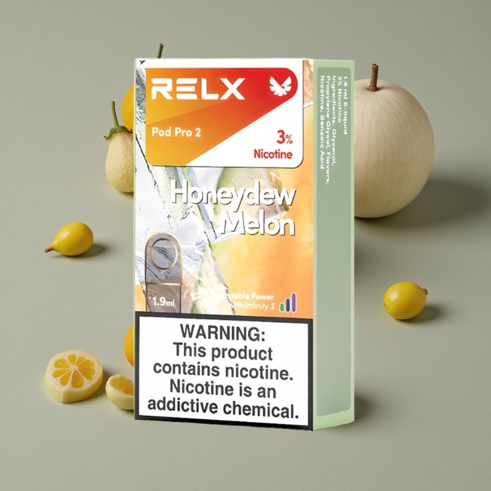RELX Pod Pro 2 מלון דבש 3 ניקוטין 600 Puffs