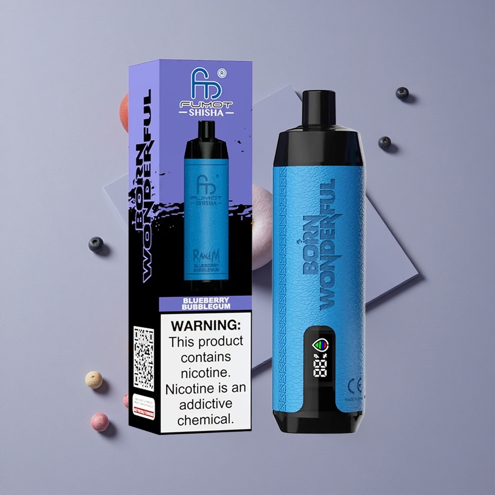 RandM Fumot Shisha 10000 Puffs סיגריה אלקטרונית חד פעמית 850 mAh מנגו בועות